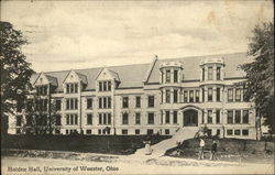 Holden Hall, University of Wooster Postcard