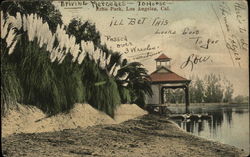 Echo Park Los Angeles, CA Postcard Postcard