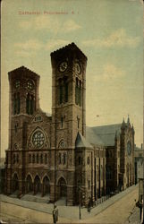 Cathedral Providence, RI Postcard Postcard