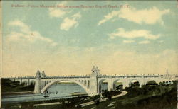 Hudson-Fulton Memorial Bridge Across Spuyten Duyvil Creek New York Postcard Postcard