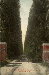 The Bishop's Walk, Holy Sepulchre Cemetery Postcard