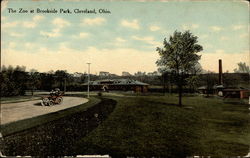 The Zoo at Brookside Park Cleveland, OH Postcard Postcard