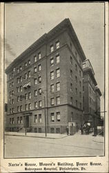 Nurse's House, Women's Building, Power house, Hahuemann Hospital Postcard