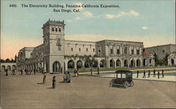 The Electricity Building, Panama-California Exposition Postcard