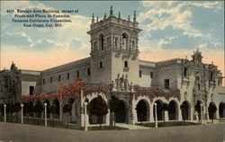 Foreign Arts Building, Corner of Prado and Plaza de Panama San Diego, CA Postcard Postcard