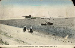 Mouth of Hampton River, White Rocks Postcard