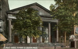 St. Paul's Church, Tremont St Postcard