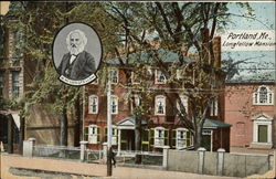 The Longfellow Mansion Postcard