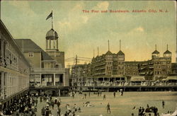 The Pier and Boardwalk Postcard