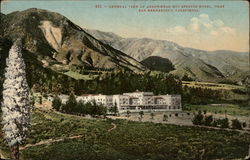 General View of Arrowhead Hot Springs Hotel Postcard