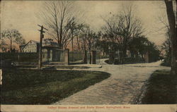 United States Arsenal and State Street, Springfield, Mass Postcard