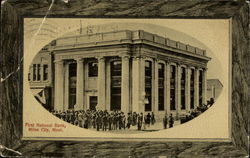 First National Bank Postcard