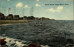 Silver Sands, Cosey Beach East Haven, CT Postcard Postcard