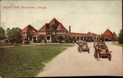 Douglas Park, Natatorium Chicago, IL Postcard Postcard