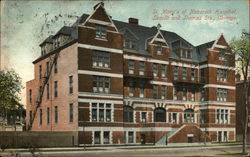 St. Mary's of Nazareth Hospital, Leavitt and Thomas Sts Chicago, IL Postcard Postcard