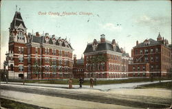 Cook County Hospital Chicago, IL Postcard Postcard