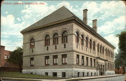 Public Library Postcard