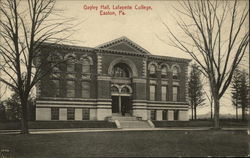 Gayley Hall, Lafayette College Postcard