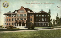 Science Hall, University of Washington Postcard