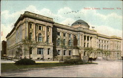 Public Library Postcard