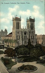 St. Fernando Cathedral San Antonio, TX Postcard Postcard