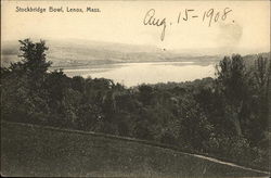 Stockbridge Bowl Lenox, MA Postcard Postcard