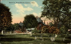 Stark Co. Work House Canton, OH Postcard Postcard