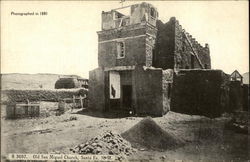 Old San Miguel Church Postcard