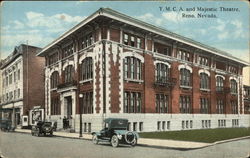 YMCA and Majestic Theatre Postcard