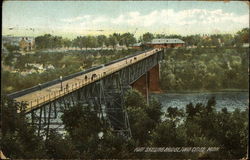 Fort Snelling Bridge Postcard