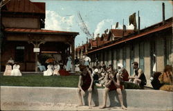 Hotel Stockton Baths Cape May, NJ Postcard Postcard