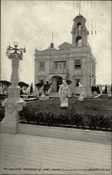 Handsome Residence of John L. Young on Million Dollar Pier Atlantic City, NJ Postcard Postcard