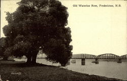 Old Waterloo Row Postcard