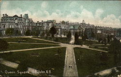 Queen Square Saint John, NB Canada New Brunswick Postcard Postcard