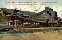 Breakers in the Anthracite Region Postcard