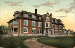 Old Ladies Home Trenton, NJ Postcard Postcard