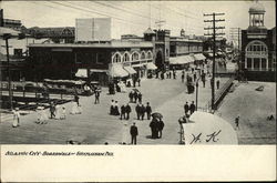 Boardwalk & Steeplechase Pier Postcard