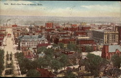 Bird's Eye View of Omaha Postcard