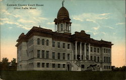 Cascade County Court House Postcard