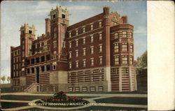 New City Hospital Postcard