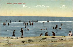 Bathers Postcard