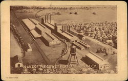 Plant of the Dewey Portland Cement Co Oklahoma Postcard Postcard