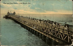 Pier and Sun Parlor Postcard