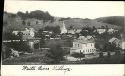 Waits River Village Vermont Postcard Postcard