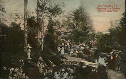 Japanese Tea Garden, Golden Gate Park Postcard