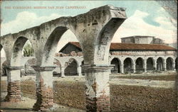 The Corridors, Mission San Juan Capistrano California Postcard Postcard