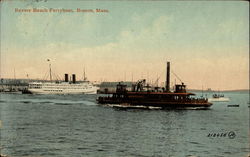 Revere Beach Ferryboat Postcard