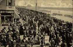 Boardwalk, Easter Sunday Postcard