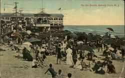 On the Beach Postcard