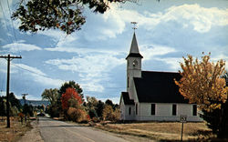 Local Church, Taylor City South Effingham, NH Postcard Postcard